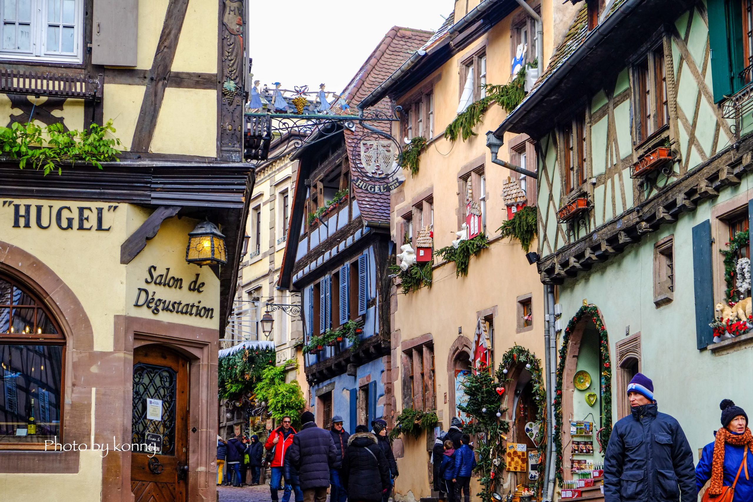 フランス 最も美しい村 リクヴィル